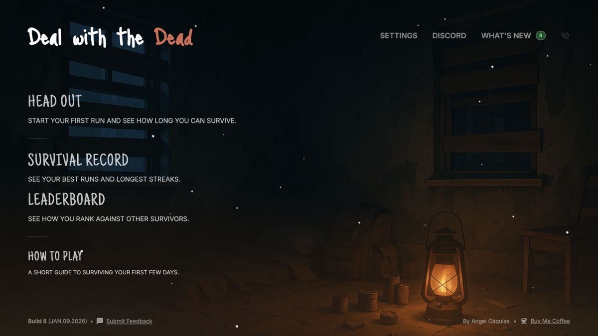 Deal with the Dead website